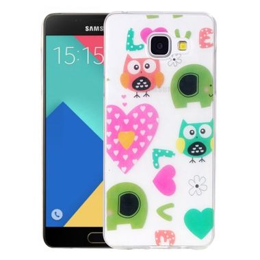Gumený kryt Love Owls na Samsung Galaxy A5(2016)