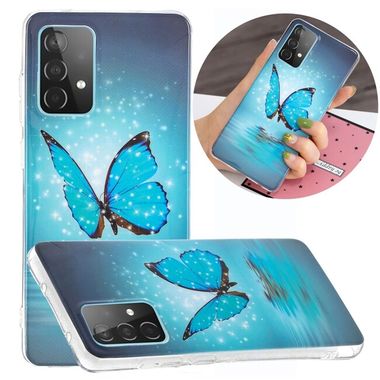 Gumený kryt LUMINOUS na Samsung Galaxy  A52 5G / A52s 5G - Butterfly