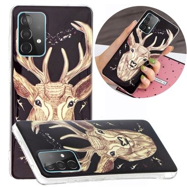 Gumený kryt LUMINOUS na Samsung Galaxy  A52 5G / A52s 5G - Deer Head