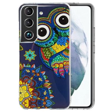 Gumený kryt LUMINOUS na Samsung Galaxy S22 5G - Blue Owl