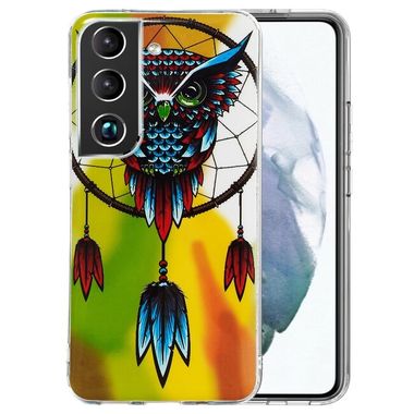 Gumený kryt LUMINOUS na Samsung Galaxy S22 5G - Owl