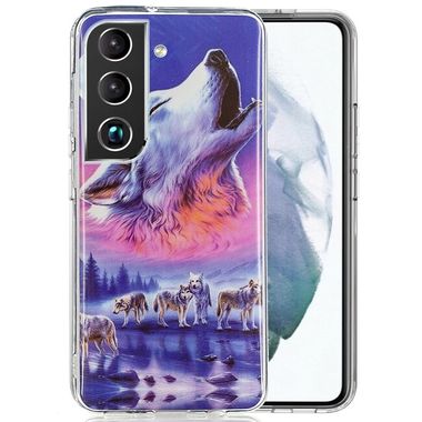 Gumený kryt LUMINOUS na Samsung Galaxy S22 5G - Seven Wolves