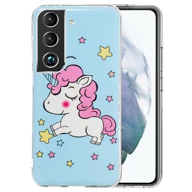 Gumený kryt LUMINOUS na Samsung Galaxy S22 5G - Star Unicorn