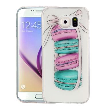Gumený kryt Macarons na Samsung Galaxy S6