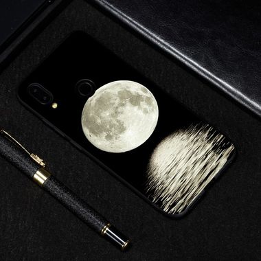 Gumený kryt Moon Painted Pattern na Xiaomi Redmi 7