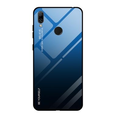 Ochranné Sklo na zadnú časť Huawei Y7 (2019) - Modrý