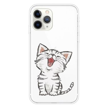 Gumený kryt na iPhone 11 Pro Max - Laughing Cat