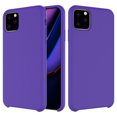 Gumený kryt na iPhone 11 Pro Max Liquid Silicone - Purple