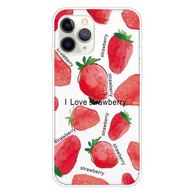 Gumený kryt na iPhone 11 Pro Max - Love Strawberry