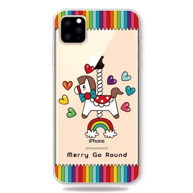 Gumený kryt na iPhone 11 Pro Max - Merry go round