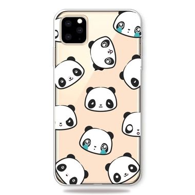 Gumený kryt na iPhone 11 Pro Max - Pandas
