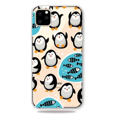 Gumený kryt na iPhone 11 Pro Max - Penguins