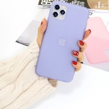Gumený kryt na iPhone 11 Pro Max - Purple