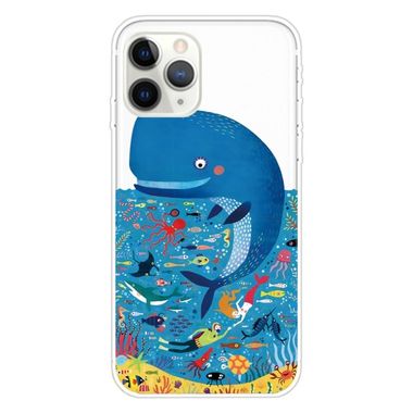 Gumený kryt na iPhone 11 Pro Max - Whale Seabed