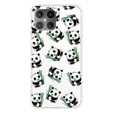 Gumený kryt na iPhone 12/12 Pro - Panda