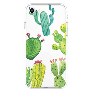 Gumený kryt na iPhone SE (2020) - Cactus