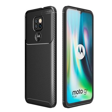 Gumený kryt na Motorola Moto G9 PLay / E7 Plus - Čierny