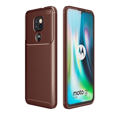 Gumený kryt na Motorola Moto G9 PLay / E7 Plus - Hnedá