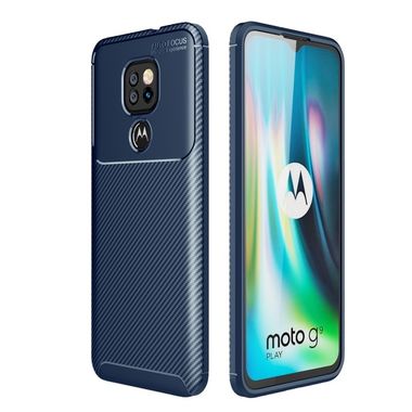 Gumený kryt na Motorola Moto G9 PLay / E7 Plus - Modrá