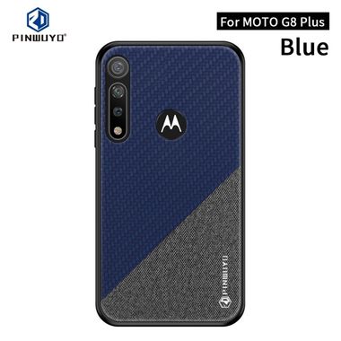 Gumený kryt na Motorola Moto G8 Plus - Modrá