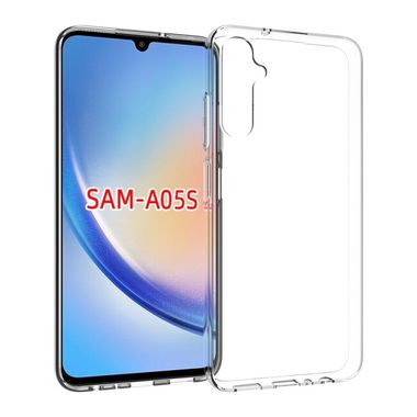 Gumený kryt na Samsung Galaxy A05s - Transparentná