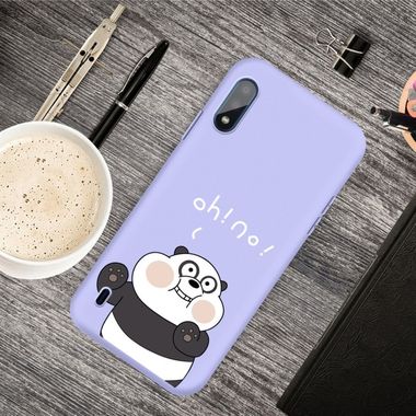 Gumený kryt na Samsung Galaxy A10 - Purple Panda