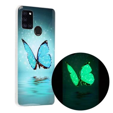 Gumený kryt na Samsung Galaxy A21s - Butterfly