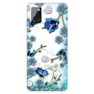 Gumený kryt na Samsung Galaxy A21s - Chrysanthemum Butterfly