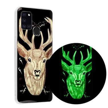 Gumený kryt na Samsung Galaxy A21s - Deer Head