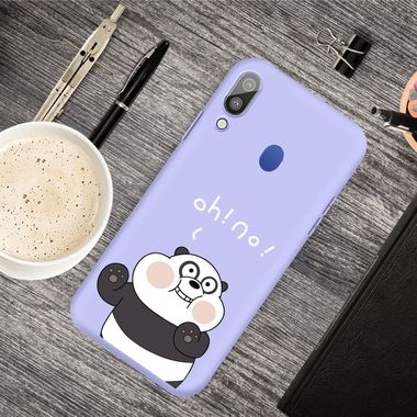 Gumený kryt na Samsung Galaxy A30 - Purple Panda