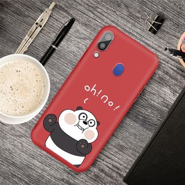 Gumený kryt na Samsung Galaxy A30 - Red Panda
