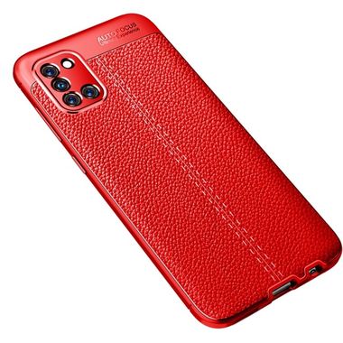 Gumený kryt na Samsung Galaxy A31 - Červený