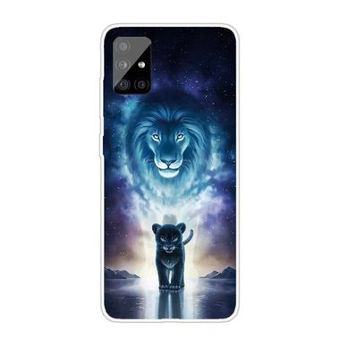 Gumený kryt na Samsung Galaxy A31 - Lion