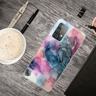 Gumený kryt MARBLE na Samsung Galaxy A32 5G - Abstract Multicolor