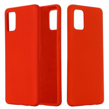 Gumený kryt LIQUID na Samsung Galaxy A71 5G - Červená