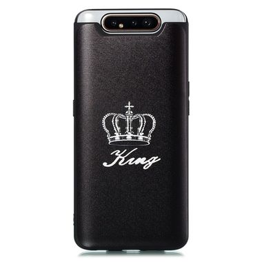 Gumený kryt na Samsung Galaxy A80 - King Pattern