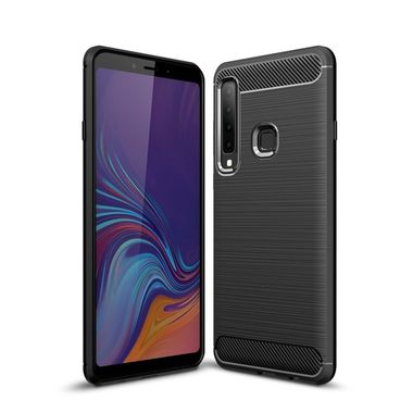 Gumený kryt na Samsung Galaxy A9 (2018) - Čierny