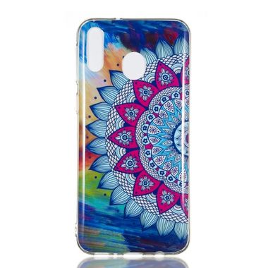Gumený kryt na Samsung Galaxy M20 - Colorful Sun Flower
