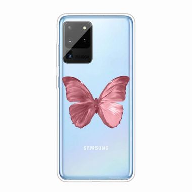 Gumený kryt na Samsung Galaxy Note 20 Ultra - Red Butterfly