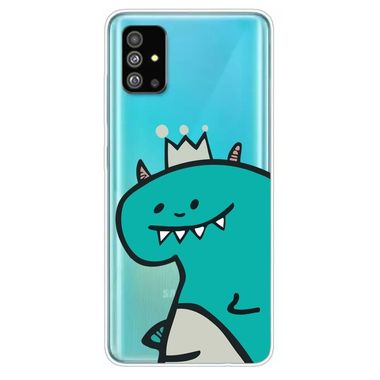 Gumený kryt na Samsung Galaxy S20+ Lucency Painted -Crown Dinosaur