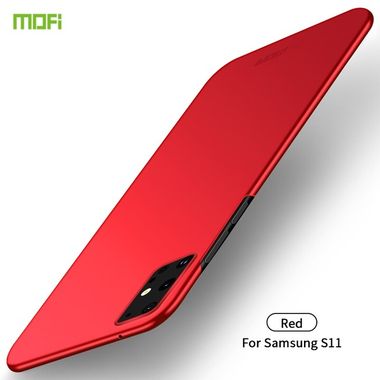 Gumený kryt na Samsung Galaxy S20+ MOFI -červená