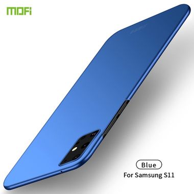 Gumený kryt na Samsung Galaxy S20+ MOFI -modrá