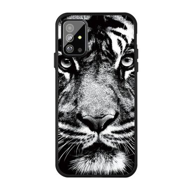 Gumený kryt na Samsung Galaxy S20+ Pattern Printing - White tiger