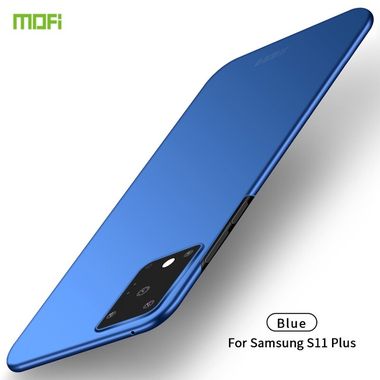 Gumený kryt na Samsung Galaxy S20 Ultra - MOFI - modrá