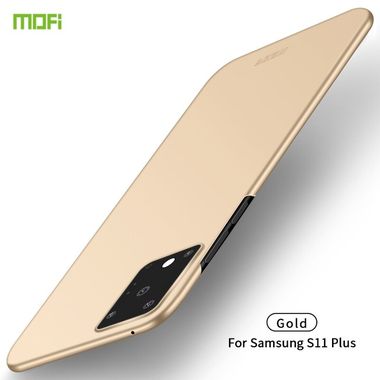 Gumený kryt na Samsung Galaxy S20 Ultra - MOFI - zlatá