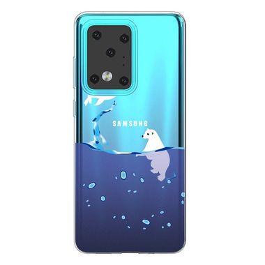 Gumený kryt na Samsung Galaxy S20 Ultra - Painted TPU - tuleň