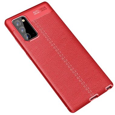 Gumený kryt na Sumsung Galaxy Note 20 - Červená