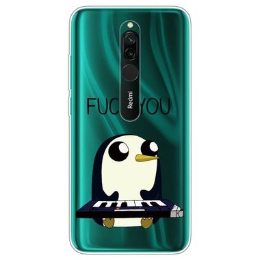 Gumený kryt na Xiaomi Redmi 8 - Penguin