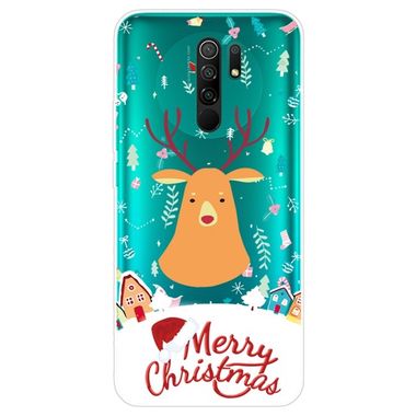 Gumený kryt na Xiaomi Redmi 9 - Christmas Ugly Deer