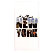 Gumený kryt New York na Sony Xperia M4 Aqua